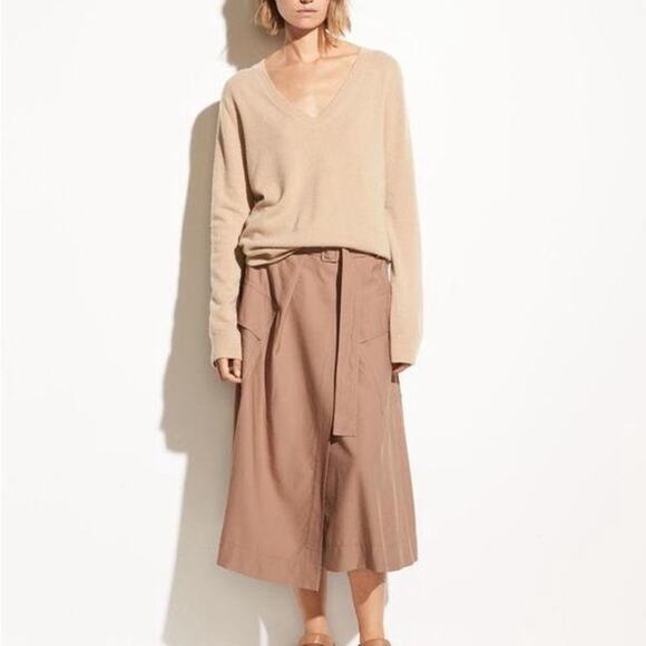 Vince Cashmere Sweater Tan Size Medium - Picture 9 of 9